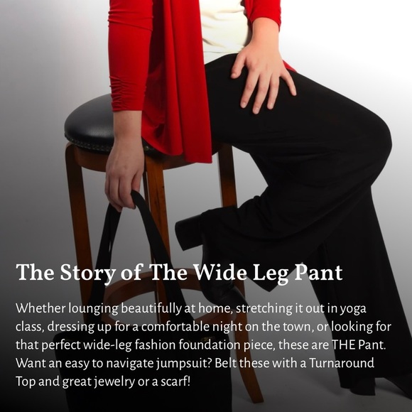 NWT storyline wide leg pant medium - Picture 6 of 8